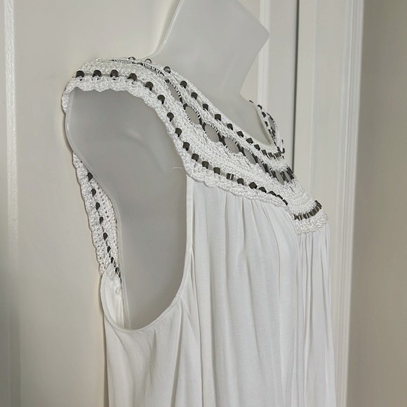 Free People Silky Flowy Bohemian Top - Picture 7 of 15